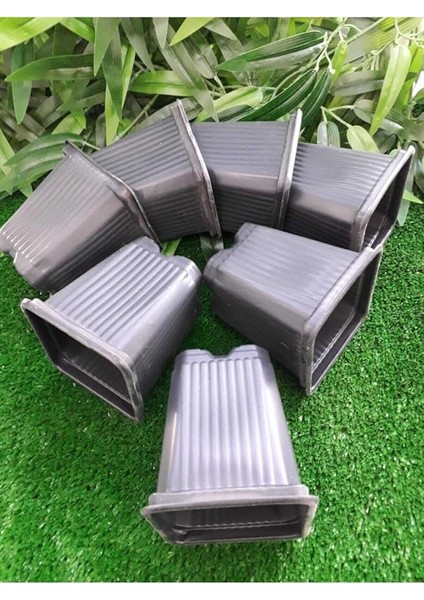 Kare Saksı 100 Adet 8X8X9 cm Siyah Vakum Saksı fiyatları