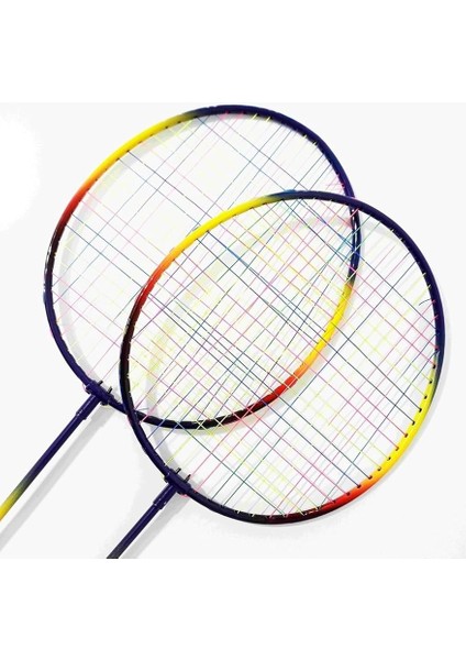 Badminton Seti - 2 Raket ve 3 Top - Dayanıklı ve Hafif Tasarım fiyatları