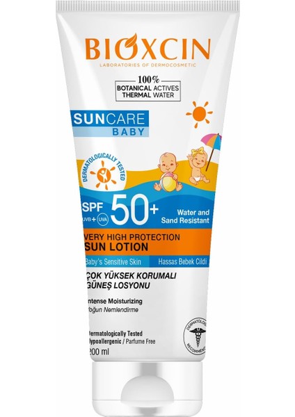 Hassas Ciltler Için Çok Yüksek Korumalı Mineral Güneş Kremi Bebek 50 Spf 100 ml
