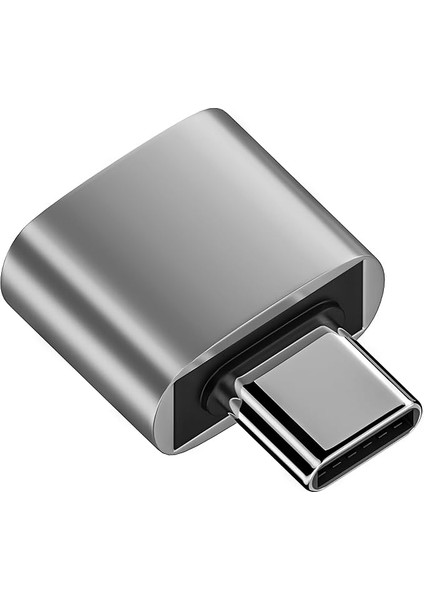 To USB Adaptör – USB 3.0 Otg Type-C Erkek To USB A Dişi, Macbook, Samsung Galaxy, Tablet ve Laptoplar ile Uyumludur, Hızlı Veri Transferi ve Taşınabilir Tasarım, Ha-05, Evınto