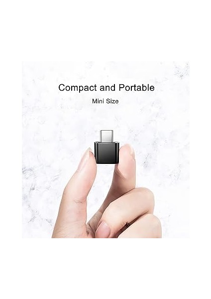 To USB Adaptör – USB 3.0 Otg Type-C Erkek To USB A Dişi, Macbook, Samsung Galaxy, Tablet ve Laptoplar ile Uyumludur, Hızlı Veri Transferi ve Taşınabilir Tasarım, Ha-05, Evınto fiyatları