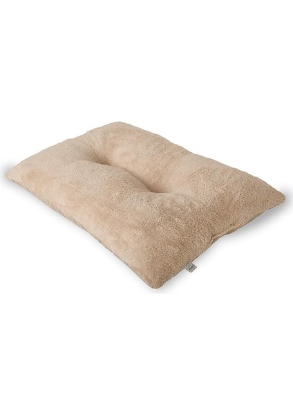 Polly Kedi ve Köpek Minderi 35X50 Açık Bej & Bej - Çift Taraflı Minder, Yıkanabilir, Mevsime Uygun, Well Soft Kumaşlı, Rahat Pet Yatağı