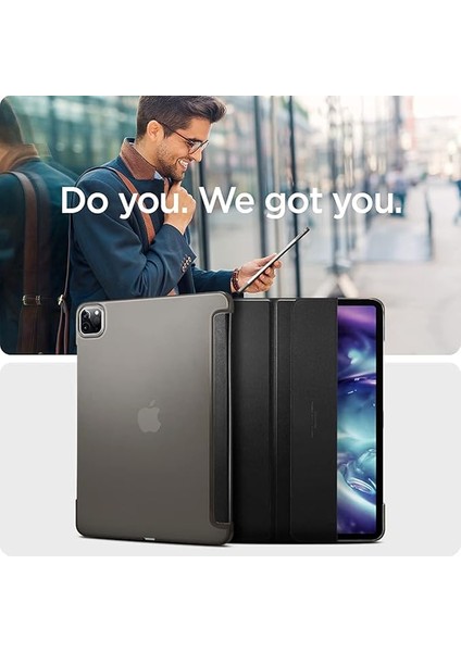 iPad Pro 11 Inç (2022 / 2021 / 2020 / 2018) ile Uyumlu Kılıf Smart Fold Black - ACS02887 fırsatları