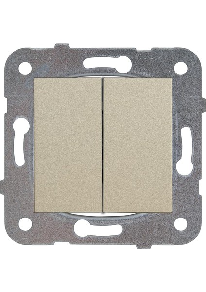 Novella Bronz Komütatör Mekanizma+Düğme Kapak Çabuk Bağlanti Çocuk Koruma