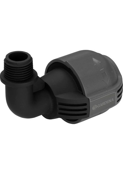 Sprinkler Sistemi L Parça Dış Dişli: Boru Ucuna Bağlantı Için Bağlantı Parçası, 25 mm x 1/2 Inç, Quick&easy Bağlantı Teknolojisi, Kendinden Contalı Dişli Bağlantı (2780-20)