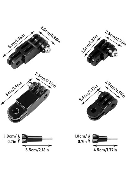 Döner Kol Tutucu, Ayarlanabilir Döner Kol, Uzatma Kolu, Kamera Için, 3 Yönlü Sabit Mafsal Tutucu, Kamera, Sjcam ve Aksiyon Kamerası Için Kısa ve Uzun Vidalı fiyatları