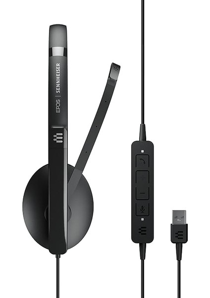 I Sennheıser Adapt 160 USB Iı - Adapt 100 Serisi - Kulaklık - Kulak Üstü - Kablolu - Usb-A - Siyah - Uc Için Optimize Edildi indirimleri