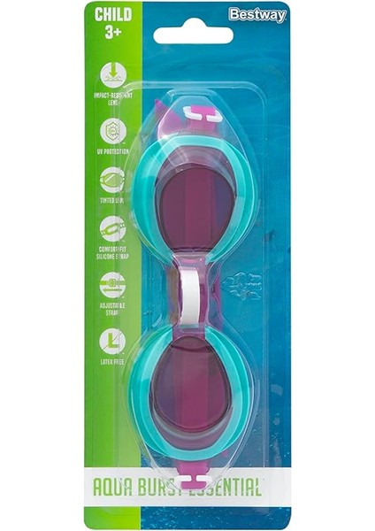 Aqua Burst Essential Çocuk 3 Yaş Üstü Gözlükleri indirimleri