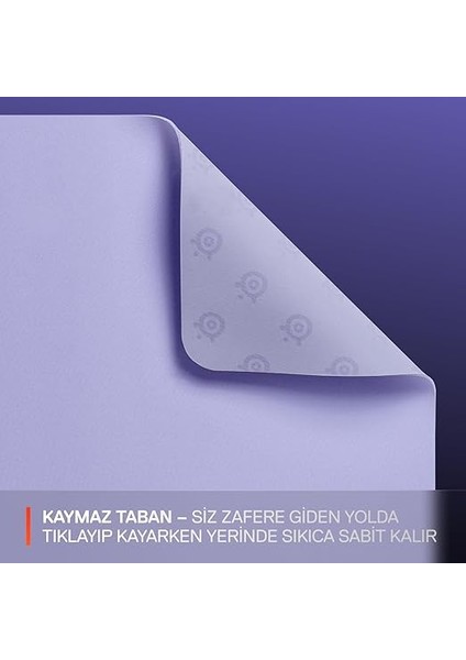 Qck Fare Altlığı (Orta) – Lavanta – Alt Tarafta Kaymaz Kauçuk Kaplama – En Iyi Izleme – Oyun Sensörleri Için Optimize Edilmiştir – 320 mm x 270 mm – Fps, Mobas, Rts, Mmo fırsatları