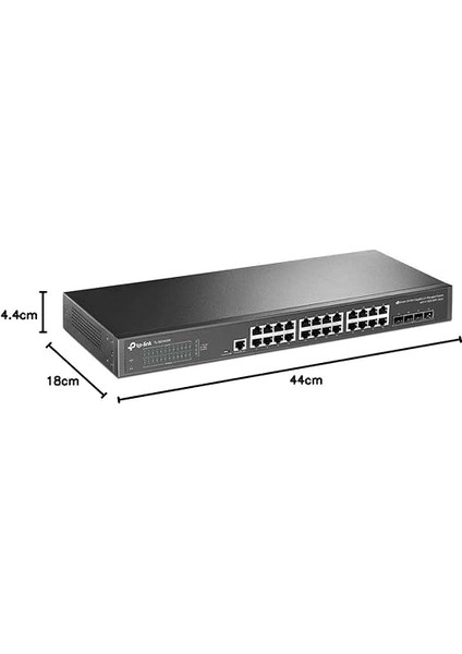 TL-SG3428X, Jetstream 24-Port Gigabit L2+ Managed Switch With 4 10GE Sfp+ Slots fiyatları
