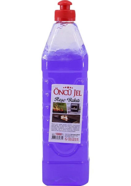 Reşo Ocak Yakıtı Jel Yakıt Mangal Soba Tutuşturucu 1 Lt