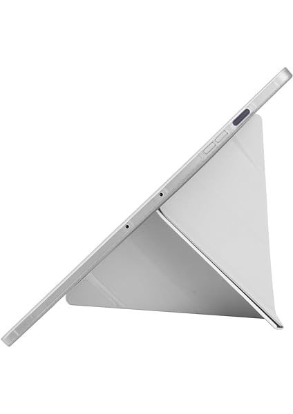Samsung Galaxy Tab S10 Fe Plus ile Uyumlu Kılıf Kalem Bölmeli Tri Folding Katlanabilir Standlı Pu Deri Yumuşak Silikon, Tablet Kapak [akıllı Kapak, Uyku Modlu] - Mavi fırsatları
