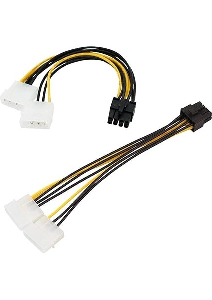4260 8 Pin Pci Express Ekran Kartı Power Güç Çevirici Çoklayıcı fırsatları