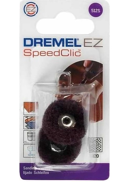 512S Ez Speedclic: Boya Aşındırıcı Zımpara, Ayrıntılı Temizleme ve Hafif Zımparalama, 320 Kumlu, 2'li fiyatları