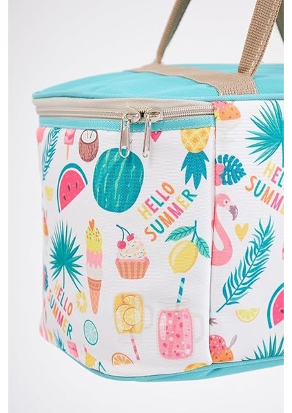 22 Litre Mavi Piknik/kamp Çantası Sepeti. Termal Termos Çanta (Sıcak-Soğuk Koruma Sağlar) Mavi modelleri