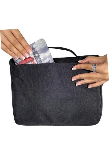 Galaxy Tab S9+ / S9 Fe+ / S7 Fe 12.4" Wi-Fi Smart Slim Desenli Tablet Çantası - Siyah indirimleri