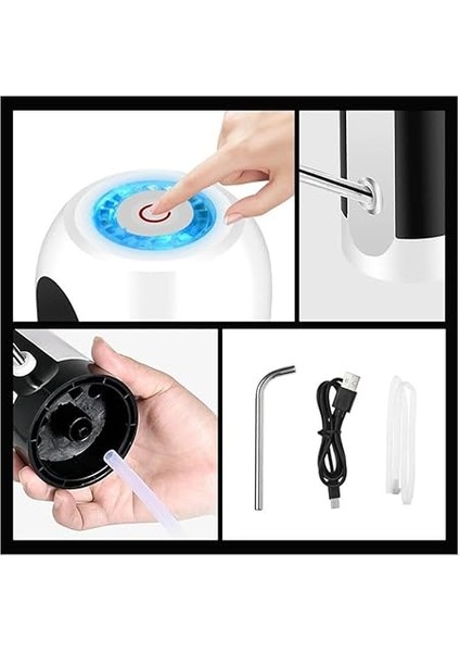 Silver Crest Şarjlı Otomatik Damacana Su Pompası Dokunmatik,pratik Kullanım modelleri