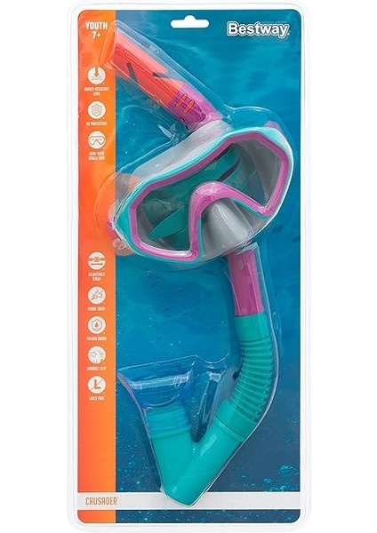 Crusader Çocuk 7+ Şnorkel Maskesi modelleri