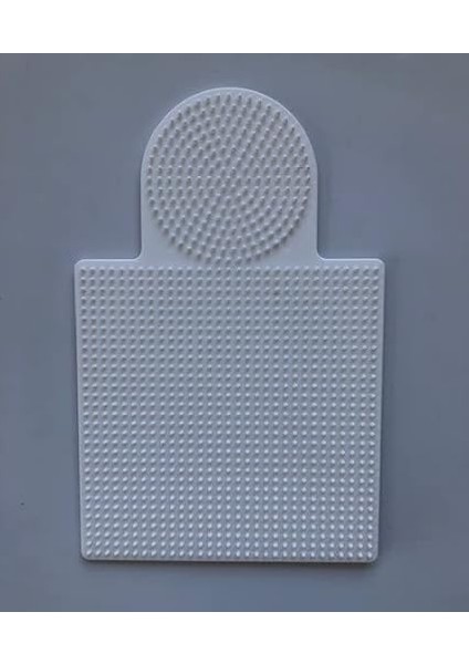 Ütü ile Yapışan Boncuk Dizme Tablası Büyük Boy - Kare : 15,5 cm - Daire : 8,5 cm - Beyaz Renk fiyatları