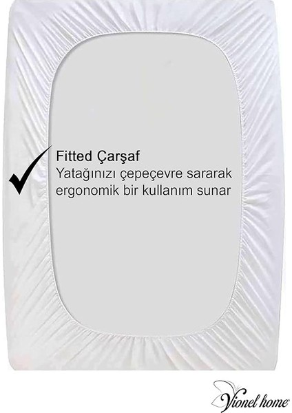 Home Pamuklu Ranforce Tek ve Çift Kişilik Lastikli Çarşaf (Gri, 100 x 200) modelleri