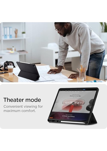 iPad Pro 12.9 Inç (2022 / 2021) ile Uyumlu Kılıf Urban Fit Black - ACS03434 indirimleri