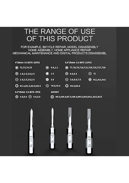 JM-6125 Bit Set indirimleri