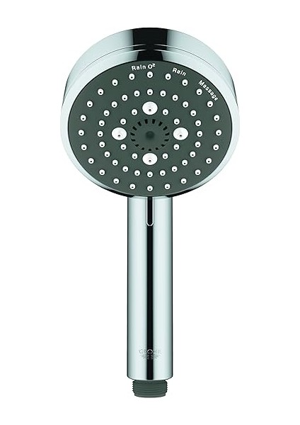 Vitalio Comfort 100 Quickfix El Duşu | 3 Akışlı | Su Tasarruflu | Kireç Önleyici Sistem | Duş Başlığı | Krom | 26092000 indirimleri