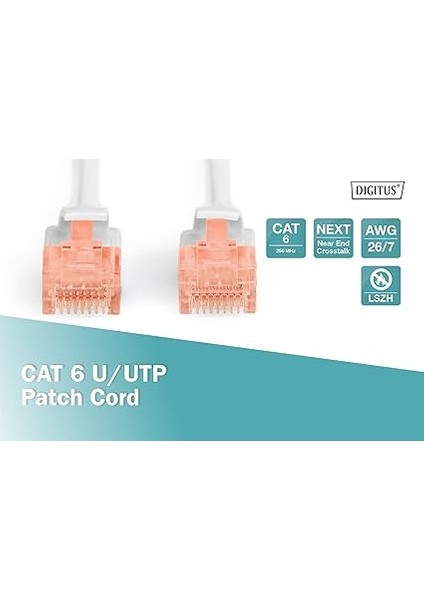Professional Cat6 U-Utp Patch Kablo, 10 M fırsatları