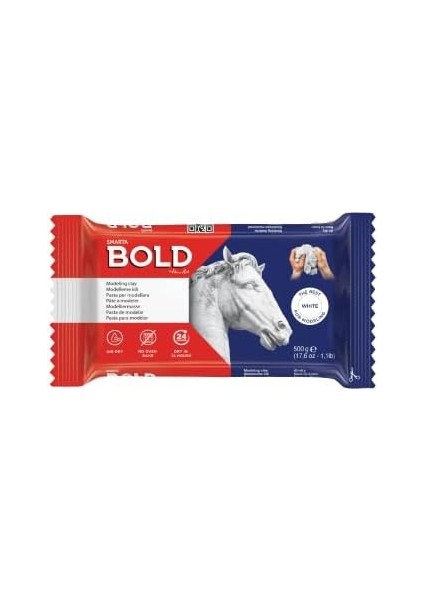 Bold Seramik Hamuru 500 Gr. Beyaz