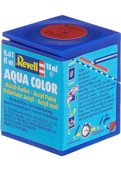 - Su Bazlı Maket Boyası Karmen Kırmızısı Mat 18 ml (36136) fiyatları