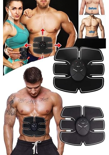 Gym Sixpad Karın Kas Geliştirici Yağ Yakıcı Masaj Aleti Karın Kası Yapan Zayıflama Aleti 1430 fiyatları