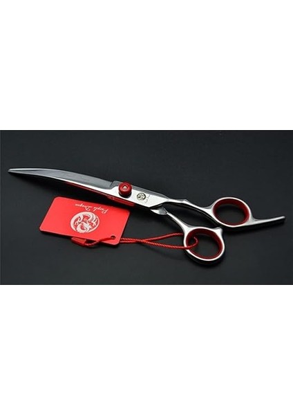 Dragon Profesyonel 7.0 Inch~18 cm Kedi/köpek Pet Kuaför Kavisli Makas (Gold) fiyatları