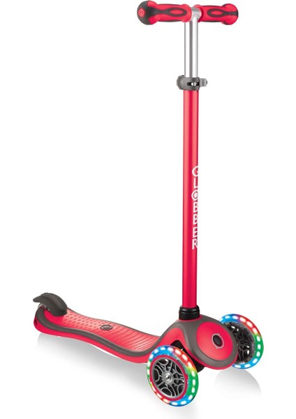 Primo Plus Işıklı Scooter - Kırmızı