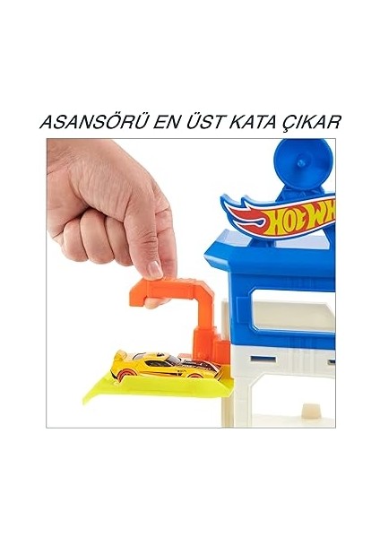 Wheelsköpek Balığından Kaçış™ Oyun Seti Hot Wheels™ City Köpek Balığından Kaçış Oyun Seti, 4 Yaş ve Üzeri Çocuklar Için Oyuncak HDP06 modelleri
