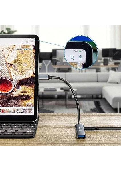 IUTP-06TXT USB Hub, Type-C 3.1, 100W Pd Güç Dağıtımı, 5 Gbps Veri Aktarım, Alüminyum Kasa indirimleri