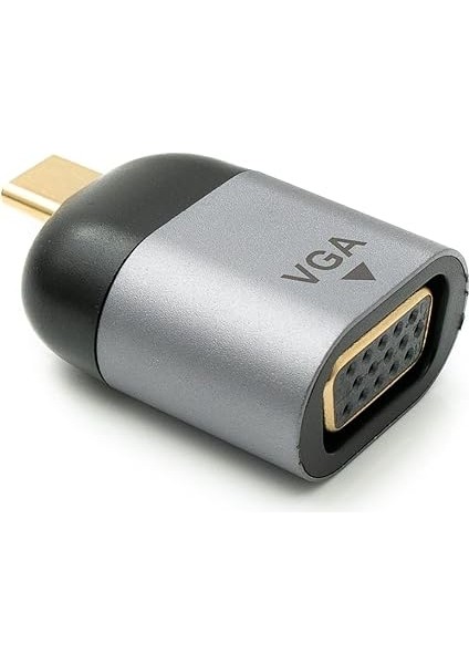 Type-C To VGA Çevirici Adaptör - Macbook ve Notebook Uyumlu USB C To VGA Adaptör S1723 fiyatları