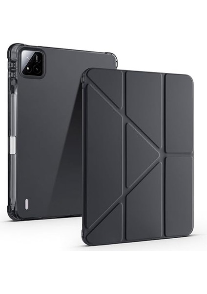 Xiaomi Pad 7/7 Pro ile Uyumlu Kılıf Tri Folding Silikon Kalem Bölmeli Katlanabilir Standlı Pu Deri Yumuşak Kapak, Tablet Kılıfı [kalem Alanı, Akıllı Kapak, Uyku Modlu], Lila fiyatları