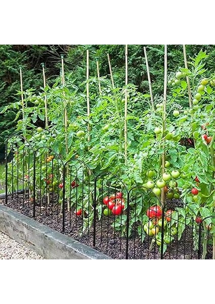 Bahçe Çiti 10'lu Set 330CM Model - 1 Siyah Hobi Bahçesi, Çiçek, Sebze, Mini Bahçe fırsatları