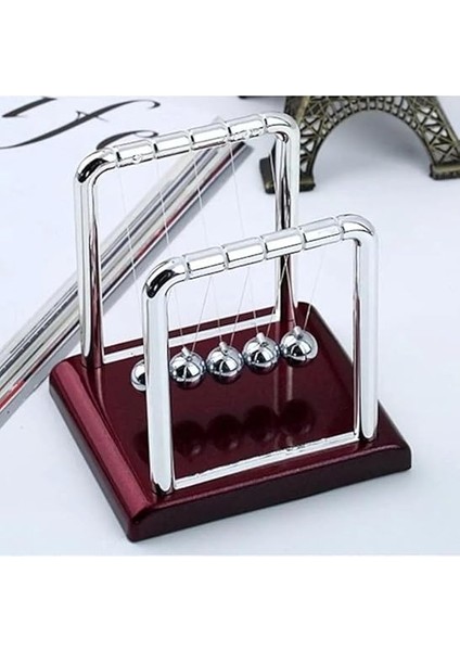 Çarpışan Newton Denge Topları Büyük Boy 18X 17.5 x 14.5 cm fiyatları