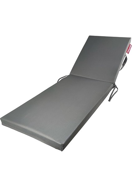 Fermuarlı Şezlong Minderi Su Geçirmez Kumaş Katlanır Şezlong Minder Katlanabilir Plaj Minder 60X180