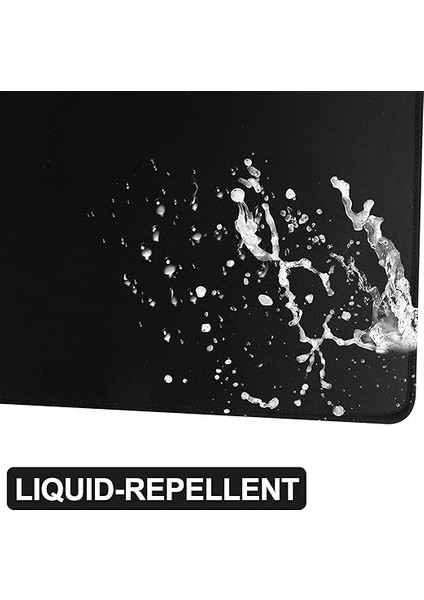 Bvifiox Büyük Oyun Mouse Pad 89,9 cm x 39,9 cm x 0,3 Cm, Premium Dokulu Kumaşlı Genişletilmiş Büyük Mouse Pad, Kaymaz Kauçuk Taban (SIYAH-9040) fırsatları