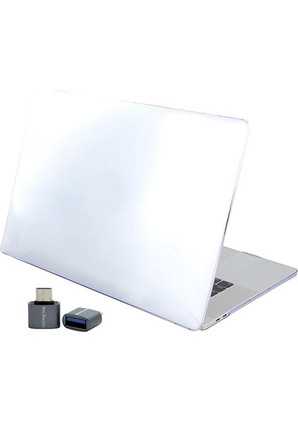 MacBook Air 15.3 Inç Kılıf M2 M3 M4 Çip A2941 A3114 A3241 ile Uyumlu | Kristal Sert Kapak | Ince Hafif Tasarım | Çizilmeye Dayanıklı Koruyucu Hardcase | Sert Plastik Kılıf Şeffaf