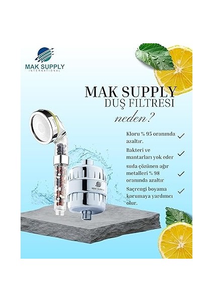 Supply Duş Filtresi, Duş Arıtma fiyatları