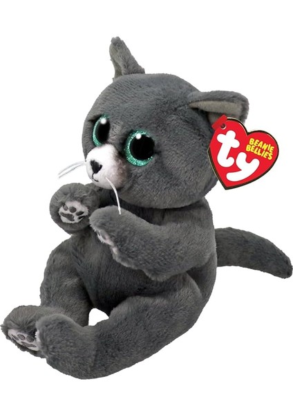 Binx Rus Blue Cat Beanie Bellies Regular - Squishy Beanie Baby Soft Plush Toys - Koleksiyonluk Sevimli Dolgulu Teddy