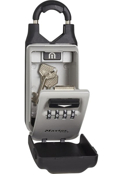 Lock Ana Kilit Anahtar Güvenli [kombinasyon] [ayarlanabilir Braket] [hava Koşullarına Dayanıklı] 5420EURD - Erişim Anahtarı Kutusunu Seçin, Siyah ve Gri