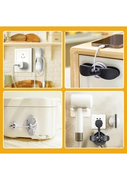 Yapışkanlı Ev Aletleri Kablo Düzenleyici Sabitleyici Çok Amaçlı Kablo Tutucu fiyatları