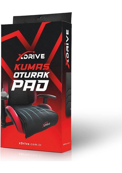 Premium Oturak Pad Kumaş Siyah