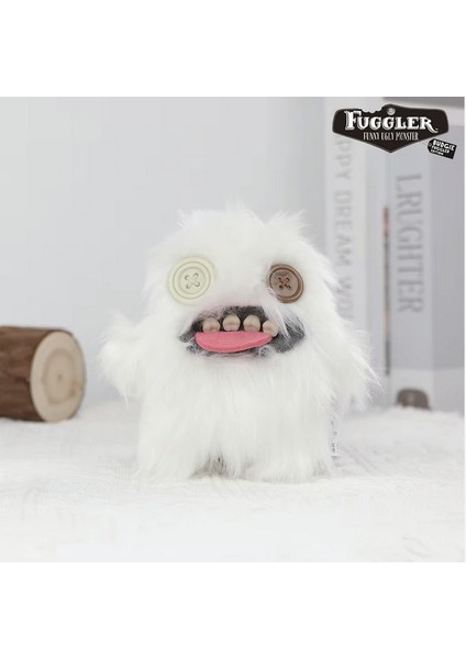 Zuru Fuggler Anahtarlık Beyaz Tüylü Komik Yüz Koleksiyon Oyuncak 11 cm modelleri