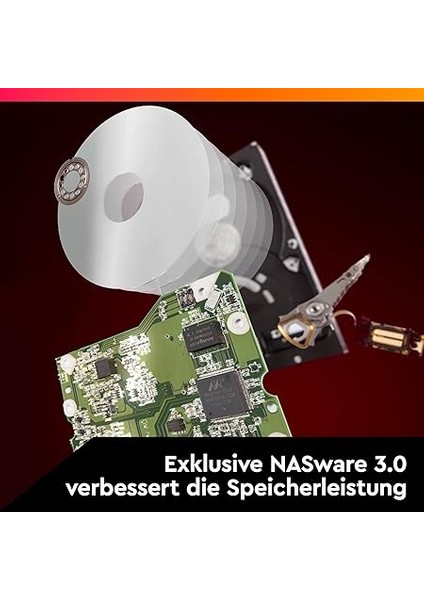 Digital 6tb Wd Kırmızı Artı Nas Dahili Sabit Disk HDD - 5400 Rpm, Sata 6 Gb/s, Cmr, 256 MB Önbellek, 3.5" -WD60EFPX fırsatları