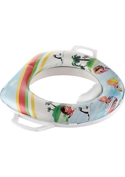 Çocuk Klozet Adaptörü Bebek Klozet Adaptörü Klozet Kapağı Kulplu - Tuvalet Eğitimi Aparatı fiyatları